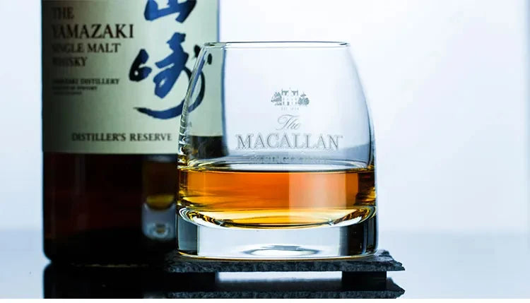 Macallan Exclusive Single Malt Whiskey Glass Crystal Wine Tumbler Vodka Cognac Brandy Snifter Gather Together Mouth Tasting Cup
