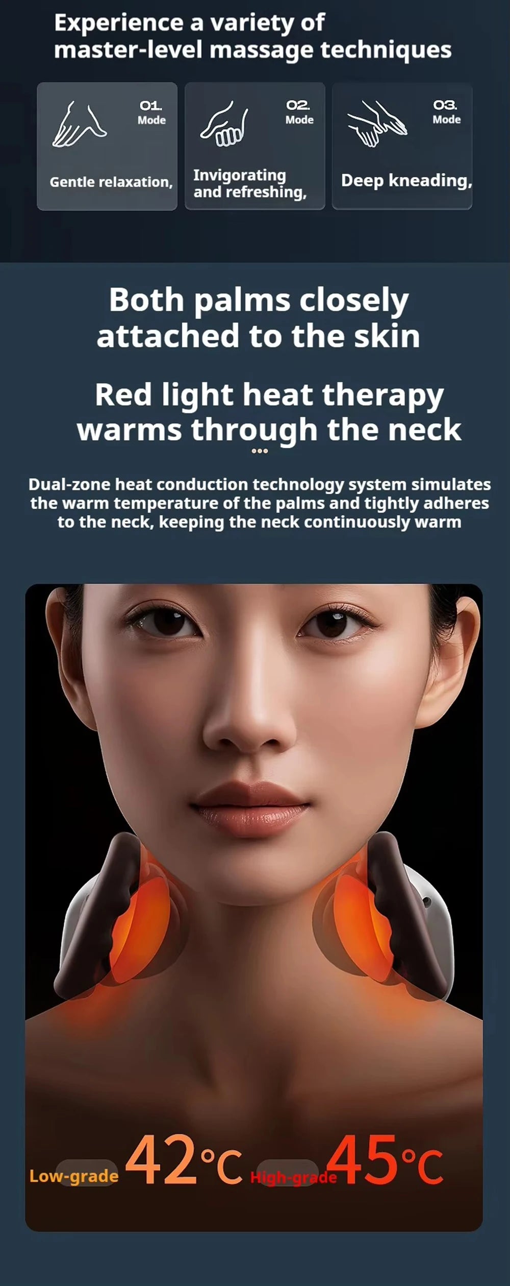 Neck Shoulder Massager Kneading Shiatsu Massager Shawl Kneading Spine Back Muscle Relaxer Trapezius Neck and Shoulder Massage