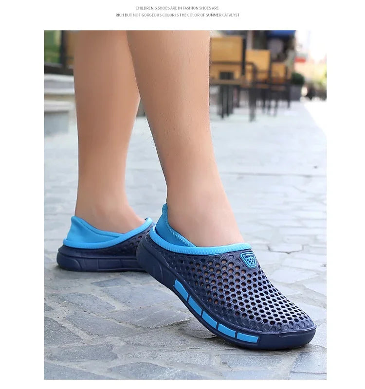 Plus size 47 Designer Summer Men's Sandals Outdoor Garden Men's Shoes Flat casual shoes Beach slippers Fashion slippers