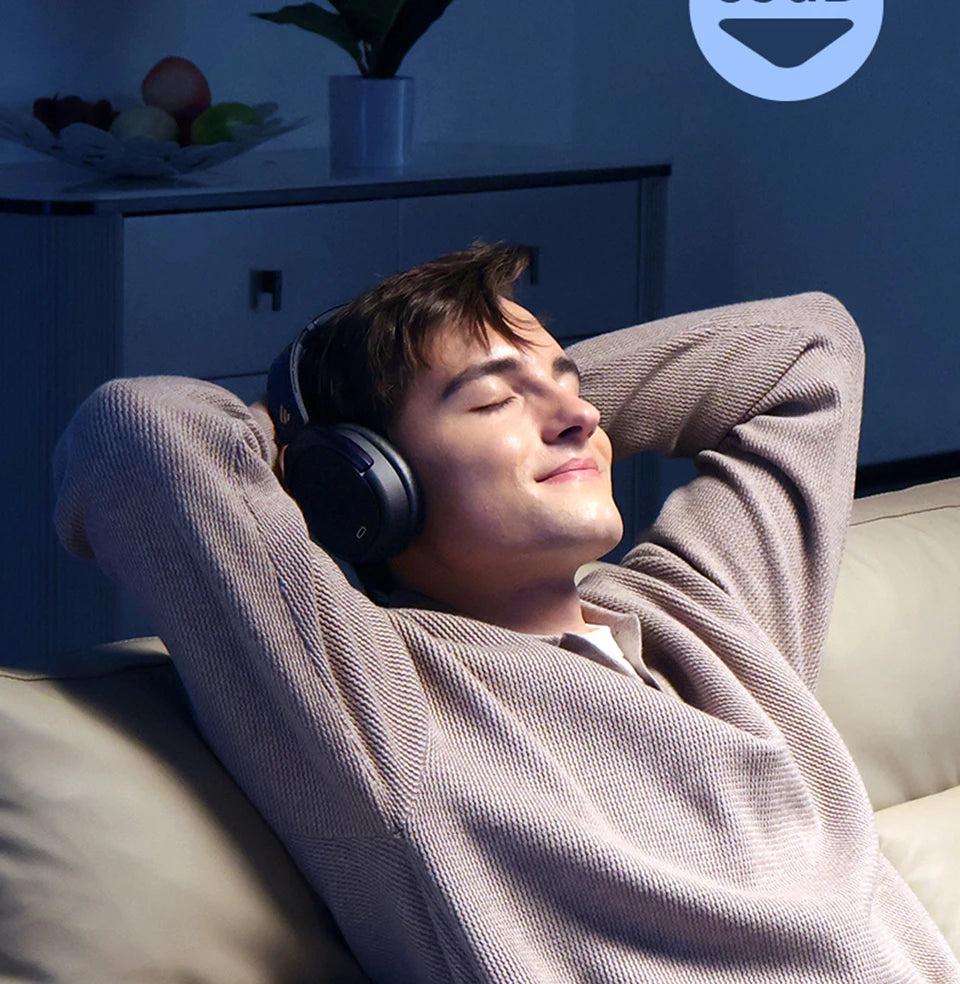 Edifier WH950NB Active Noise Cancelling Wireless Headphones Hi-Res Wireless Audio Dual Device Connection Bluetooth 5.3 Headset