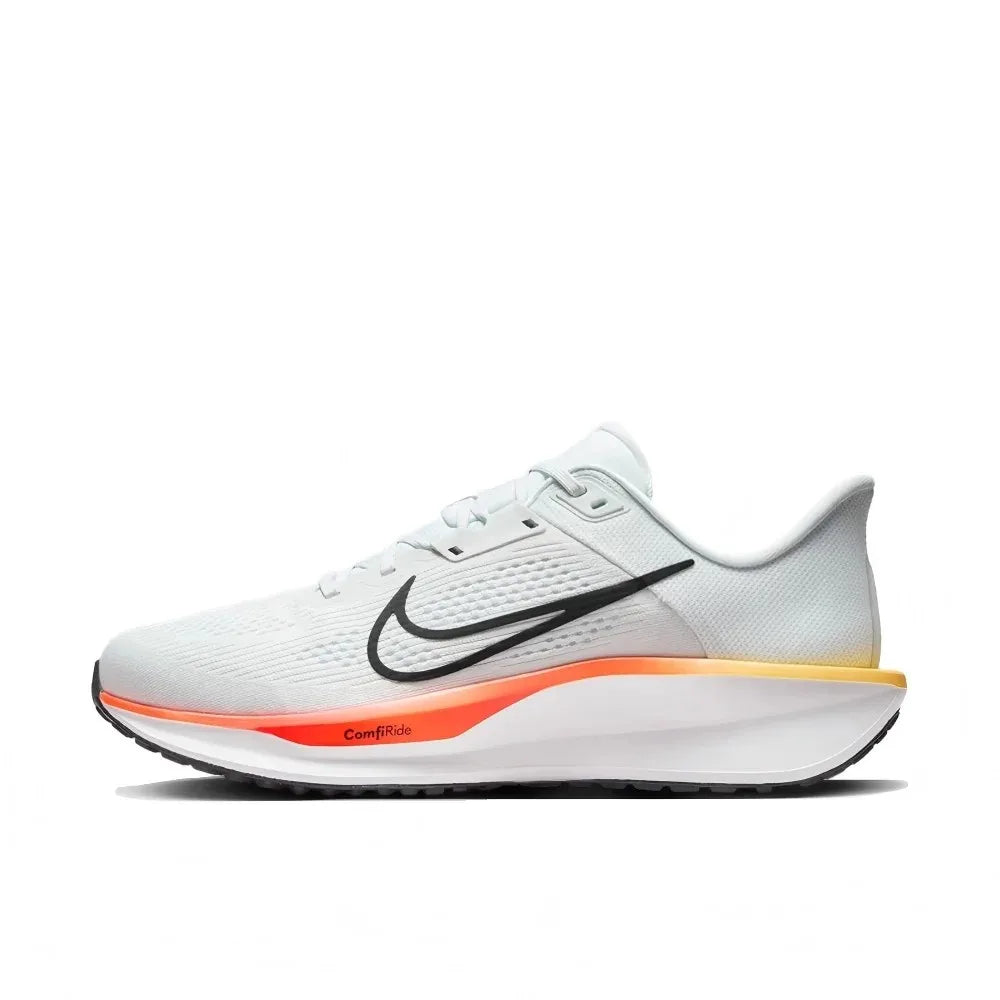 NikeQuest6 Minimalist, Stylish, Comfortable, Versatile, Premium Soft Low-Top Running Shoes Men's White/Black  FD6033-110