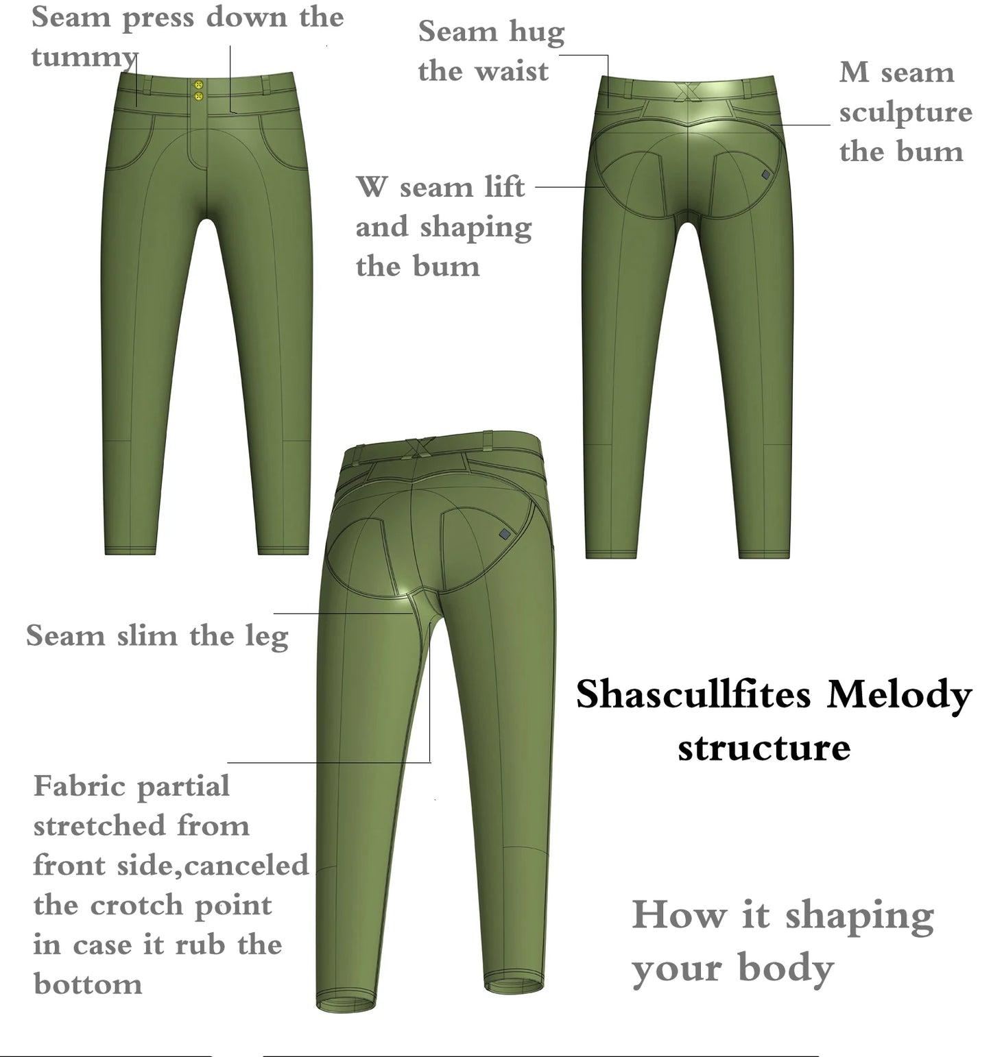 Shascullfites Red Fashion Pants Comfy Skin-fit Leggings High Rise Pencil Pants for Women Slim Hips Trendy Skinny Pants