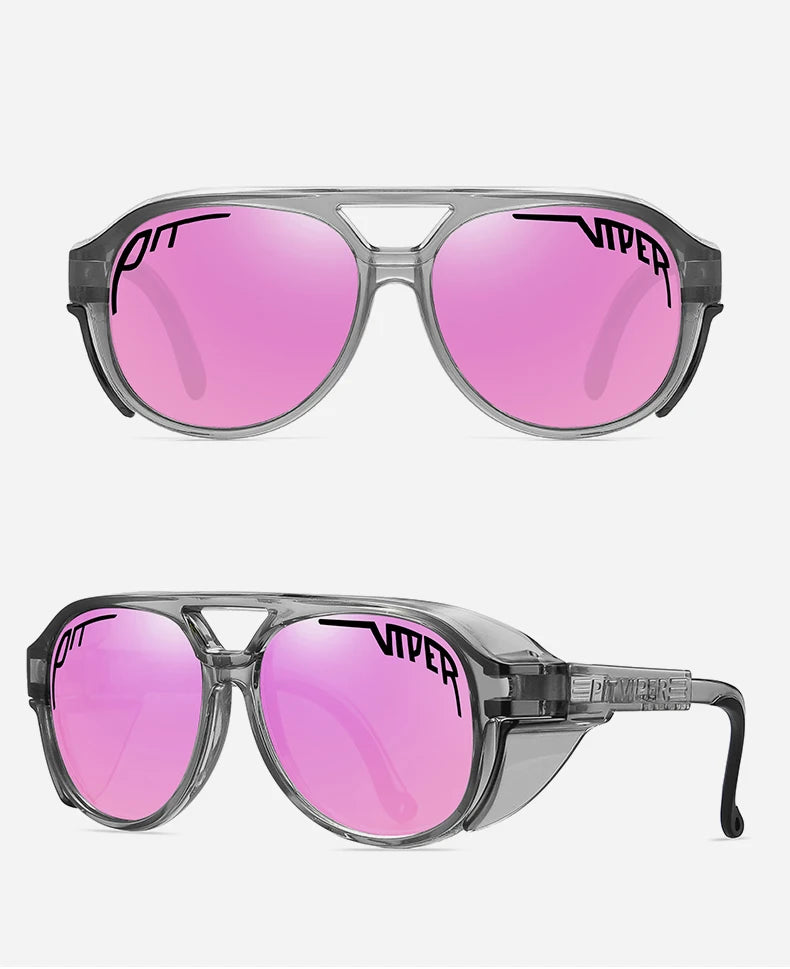 PIT VIPER Cycling Glasses for Men and Women, MTB Bicycle Eyewear, Road Bike Glasses, Windproof Sport Sunglasses, UV400