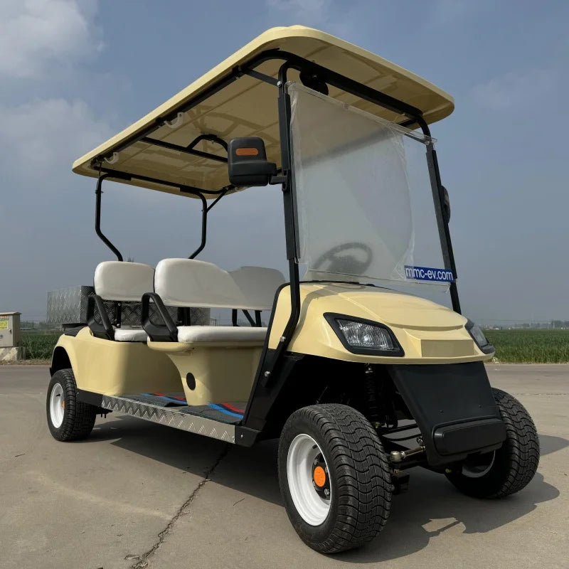 Factory Direct Sales 4 Seater Golf Cart Prices Are Practical Electric Scooter Global Sale New Lifted Golf Cart With cargo box