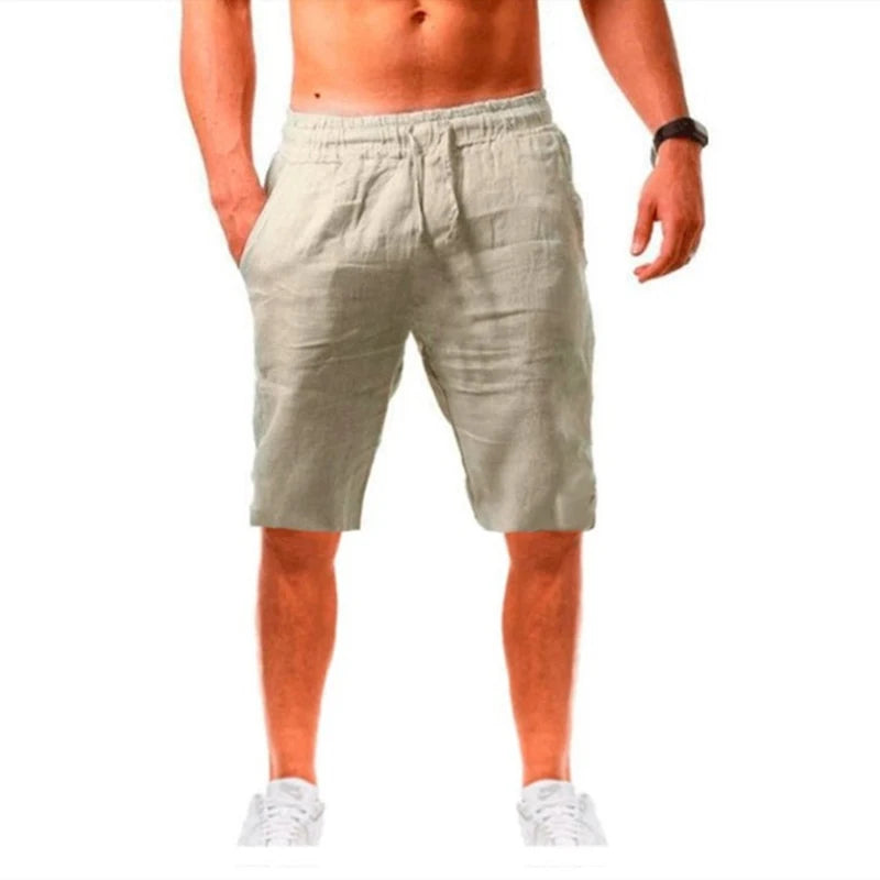 Plus Size Men's Shorts Streetwear Casual Cotton Summer Breathable Fitness Knee Shorts Sports Shorts Sweatwear 5XL