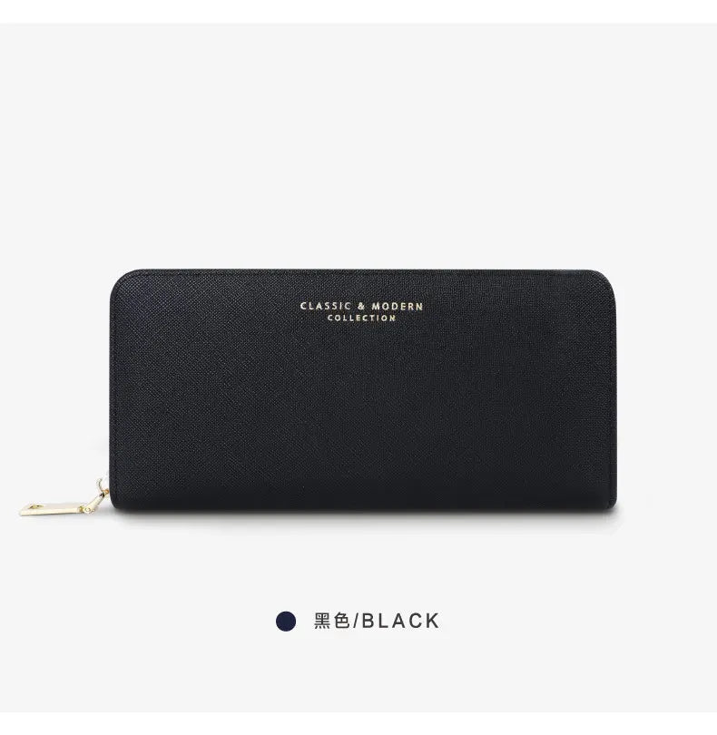 Women Wallet Fashion Purses for Woman Women's Long Style Simple Man Wallets Coin Purse Card Bag Woman's Bags Holders Luggage
