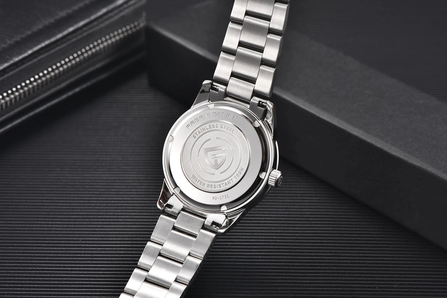 2025 PAGANI DESIGN 38MM Men's Quartz Watches PD1731 VH31 Mov Classic Fashion Stainless Steel Sport Waterproof Clock reloj hombre