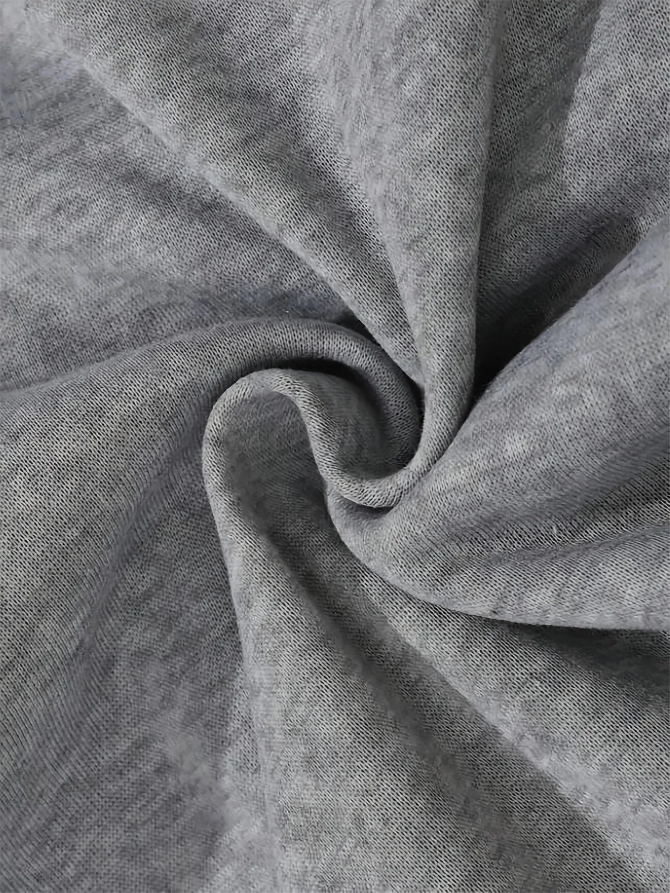 Relaxed Drawstring Sweatpants Heather Joggers Casual Lounge Pants Comfortable Elastic Waist Cotton Blend Bottoms, Men Grey