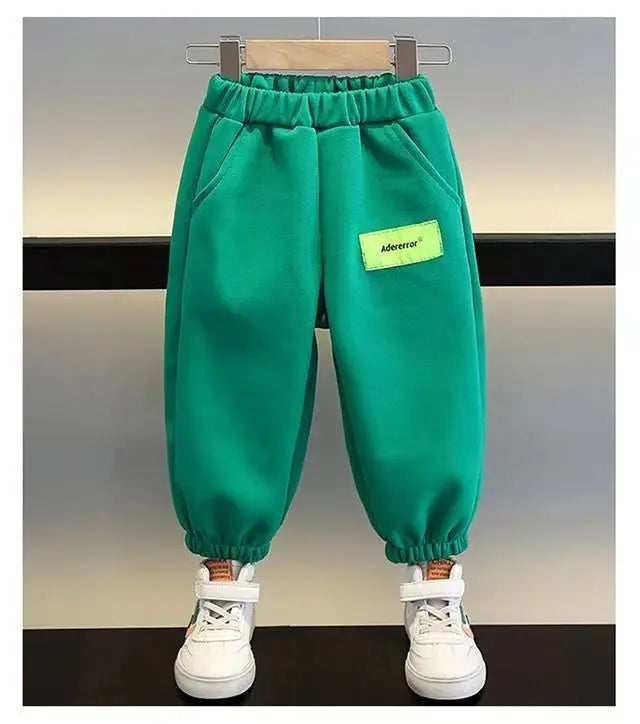 2 3 4 5 6 7 8 9 Y Children's Autumn Set 2023 New Fashion Korean Edition Boys and Girls' Long Sleeve Sweater Pants Two Piece Set