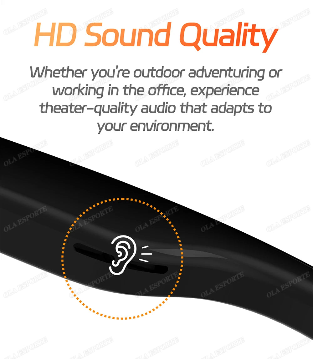 AI Smart Glasses Anti Blue Light Bluetooth 5.3 Wireless Call Music Playback Voice Assistant Amart Glasses Waterproof Sunglasses