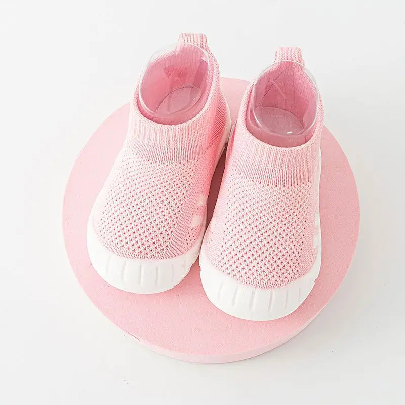 Classic Baby Toddler Shoes, Baby Shoes for Children Aged 1-3 Years Old, Boys and Girls, Spring and Autumn Shoes and Socks