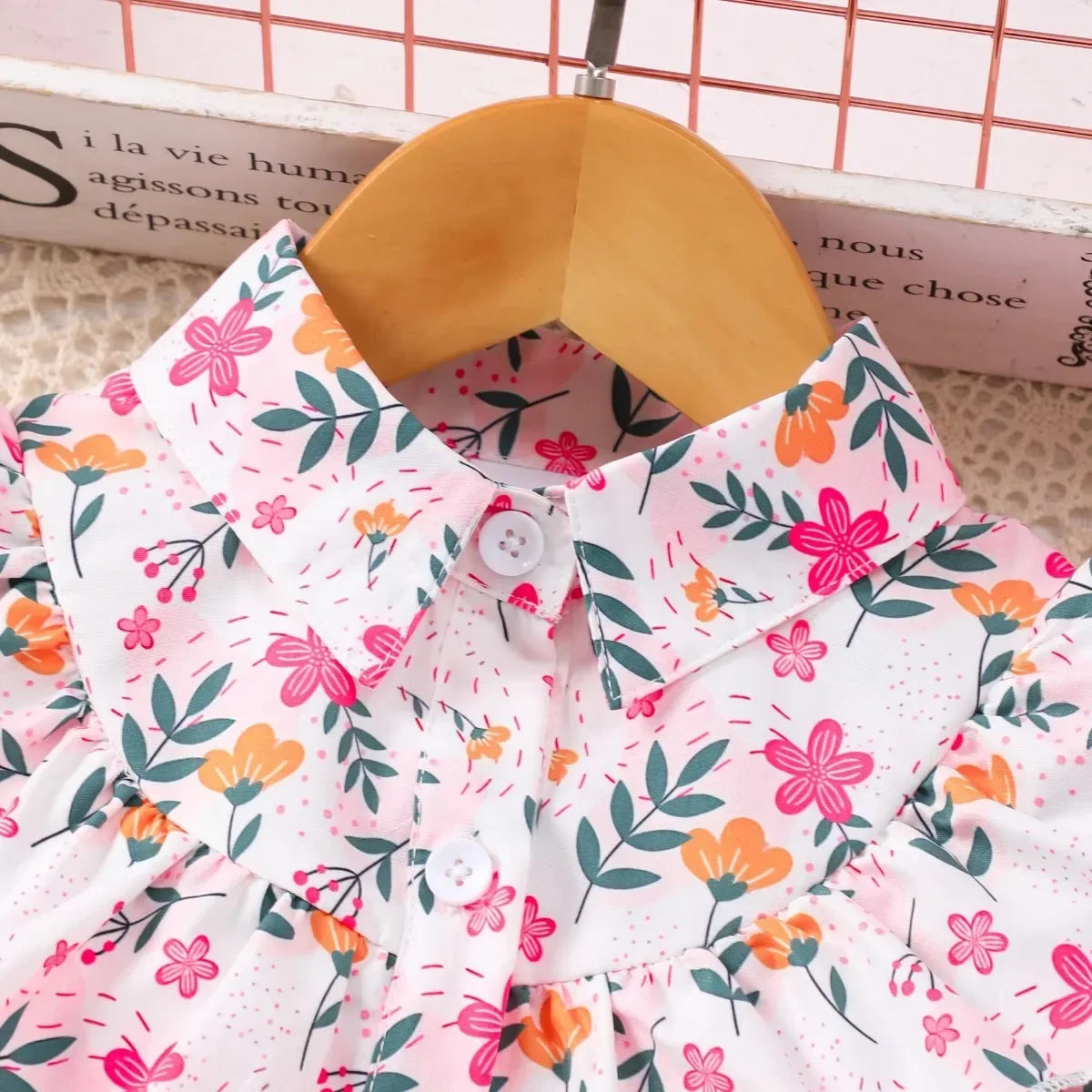 New Autumn Kids Girls Dress Long Sleeve Spring Gauze Belt Children Dress Soft Ventilate Cute Comfort Girls Clothing 2-7 Years