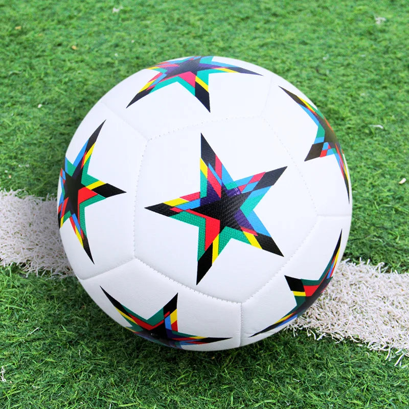 Soccer Balls Official Size 5 PU Material Seamless Match Training Football Goal Team Outdoor Professional Functional Training