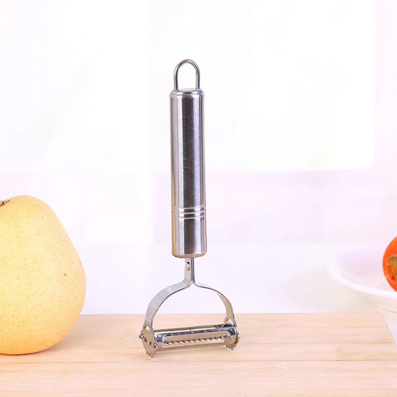 High Quality Stainless Steel Peeler Multifu Fruit Vegetable Peeler Home Kitchen Potato Fruit Manual Peeler Gadgets Wholesale