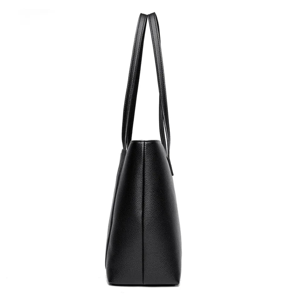 Large Capacity Women Shoulder Tote Bag Pu Leather Hand Bags for Women 2025 Designer Daily commuting Handbags HIgh Quality Sac