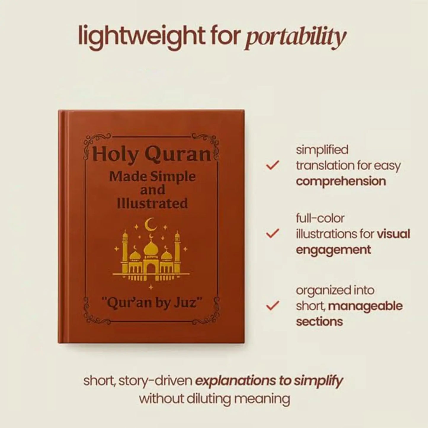 Religious Books for Women Spiritual Learning Book Scripture Devotional Guide for Travel Home Church Prayer Men Adults