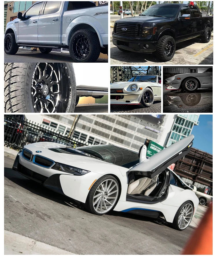 Customized 5x112mm PCD Multi Spoke Lightweight 17 18 19 Inch Aluminum Forged Sport Style Car Wheels Rim Passenger Car Wheels