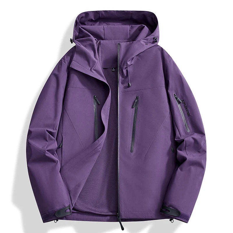 Spring Autumn Men's Climbing Waterproof Jackets Outdoor Men Hiking Rain Coats Men Sports Breathable Windbreaker Jacket Clothing