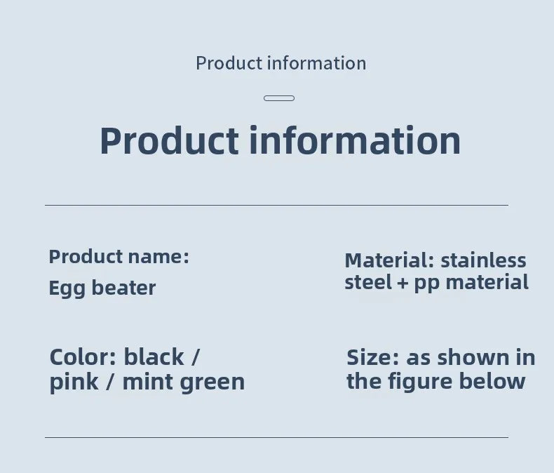 Electric egg beater, milk frother, 3-speed USB charging handheld cream mixer, cream stick, kitchen tool, food mixer