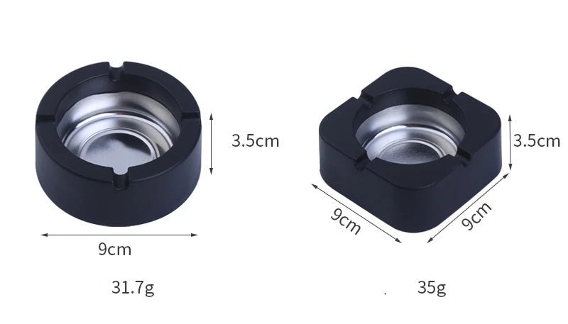 Ashtray For Home Smoking Weed Accessories Desk Cigarettes Tobacco Office Car Creative Ashtrays Gift For Boyfriend Cigar Ash Tray