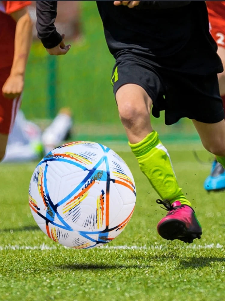 Soccer Balls Official Size 5 PU Material Seamless Match Training Football Goal Team Outdoor Professional Functional Training