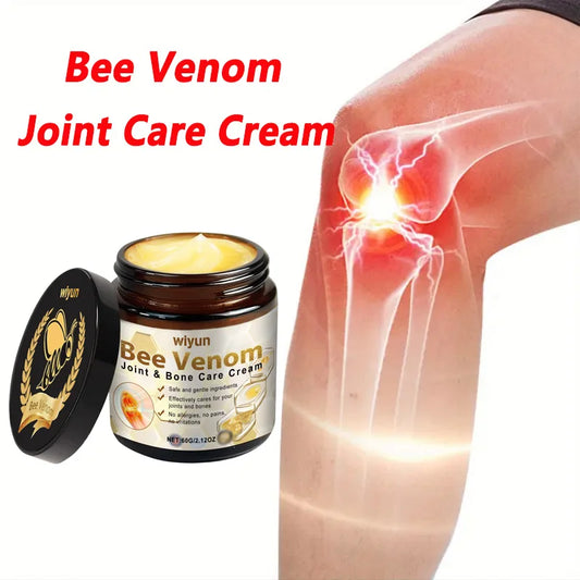 60g Bee Venom Joint Care Cream Effectively Relieve Joint Bone Pain Relax Tense Muscles Massage Cream Restore Athletic Ability