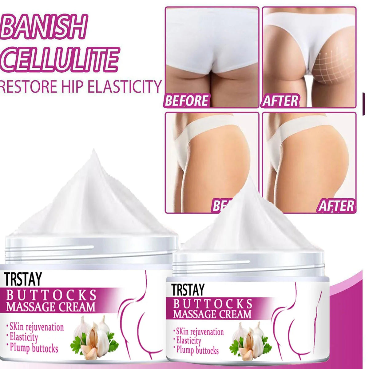 Big Ass Butt Effective Hip Buttock Enlargement Body Massage Products Hip Lift Up Butt  Cream Beauty Buttocks Care