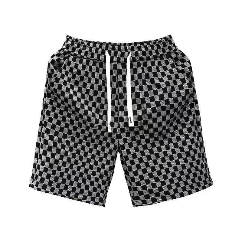 Summer casual shorts thin loose fashionable men's ins sports five-point beach pants