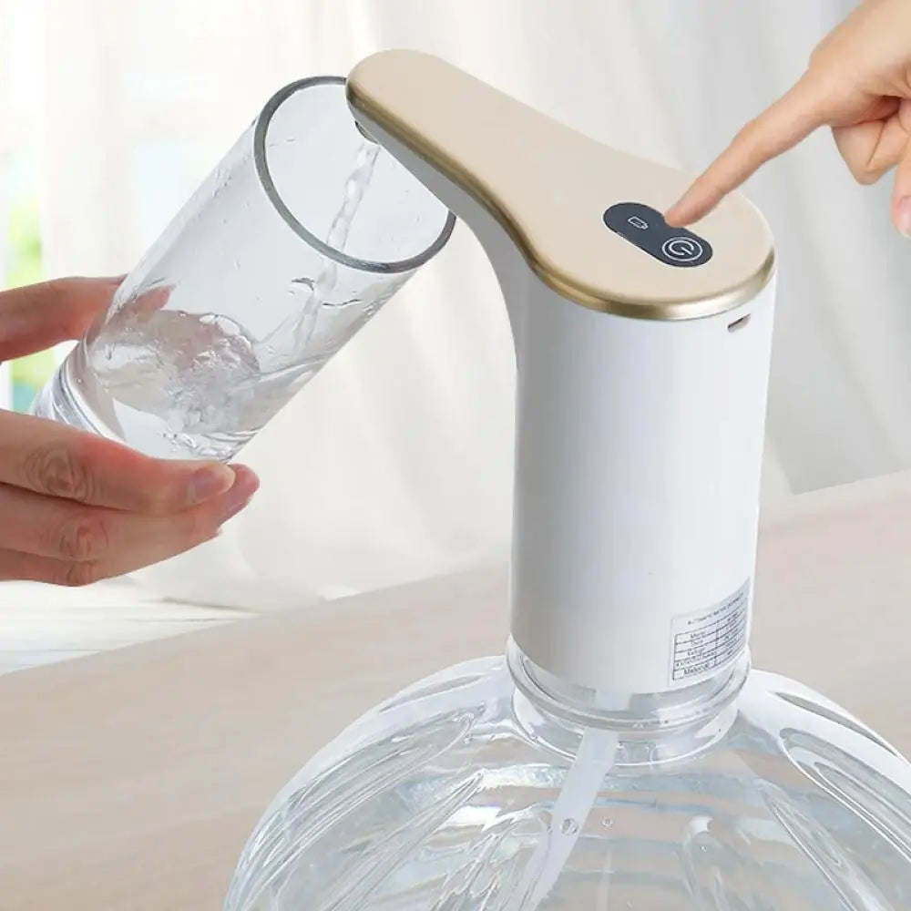Electric Water Dispenser Bottle Pump USB Charging Barreled Water Pump Dual Mode Switch Automatic Water Dispenser Pump for Home