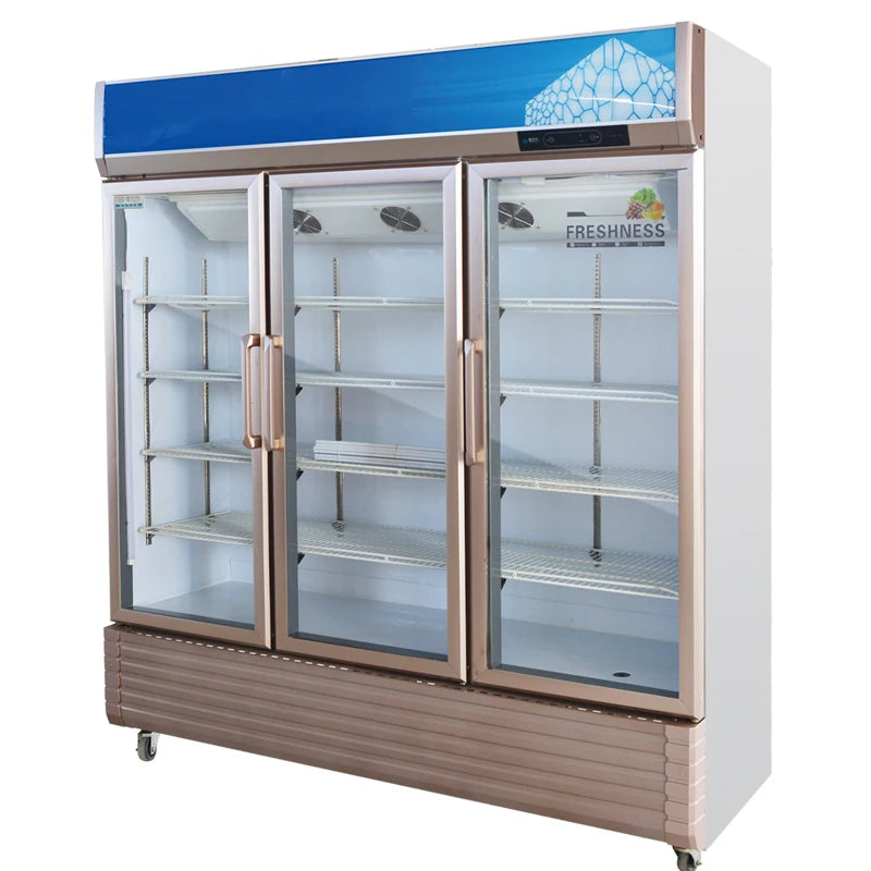 Supermarket Refrigerator Beer Display Fridge Drinks Beverage Wine Beer Cooler Chiller Commercial Upright Refrigerator