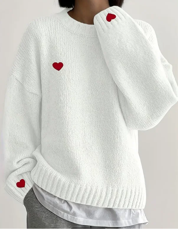 plus Size Elegant Casual Knitwear for Women Spring Autumn Outerwear Sweater Versatile Travel Long Sleeve Top