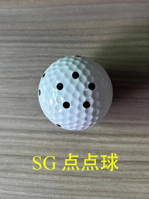 KGOLF Golf Simulator Special Ball Bla Dot Golf Ball Profional Distance Double Layer Structure Sports Fitn Fans Supplies