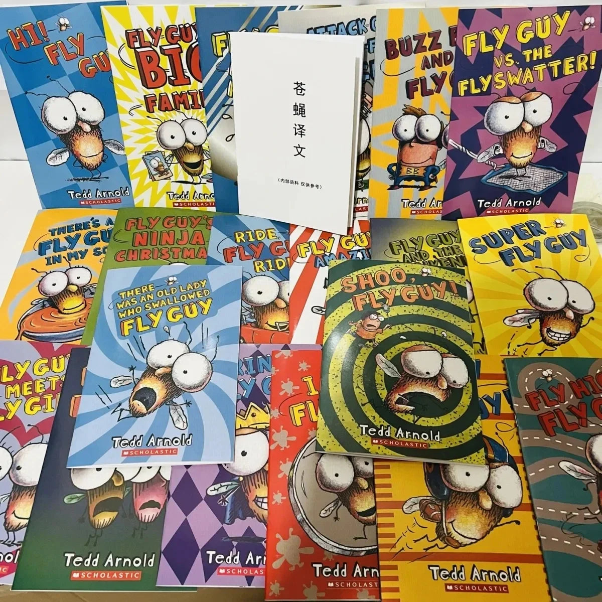 21 Books English Usborne Books for Children Kids Picture Books Baby Famous Story The Fly Guy Series Fun Reading Story Book