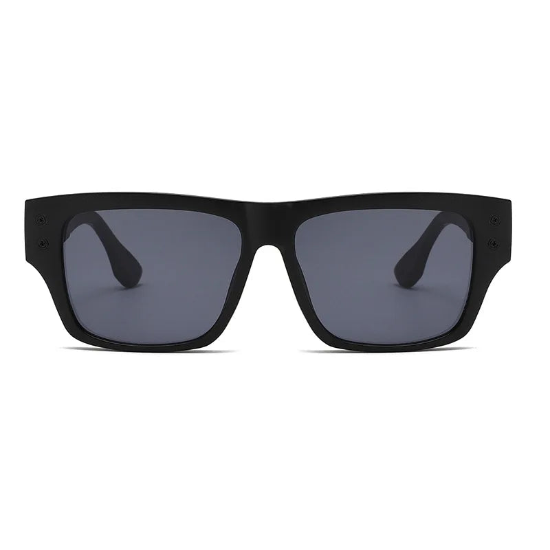 2025 New Square Retro Glasses Men Women Fashion Luxury Original Designer Sun Glasses Male Reflective Lens Gafas De Sol UV400