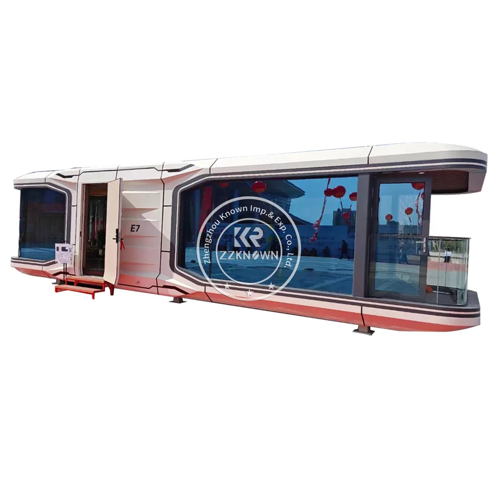 China Steel Frame Modular Modern Foldable Prefab Luxury Expandable Folding Container Houses