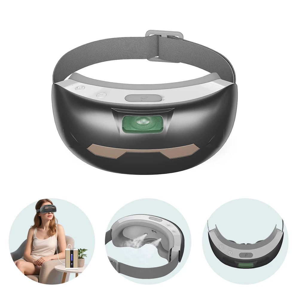 Hydrogen Eye Therapy 4 Modes Eye Massager with Heat and Cooling for Eye Relaxation, Father's Day/Birthday Gifts for Mom/Dad