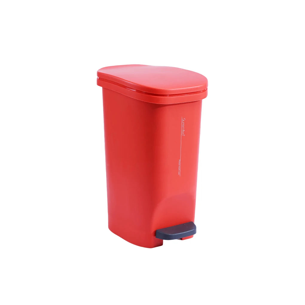 Trash Can Foot Pedal Garbage with Cover Storage Buckets for Household Kitchen Living Room  Classification Cleaning Bin Dustbin