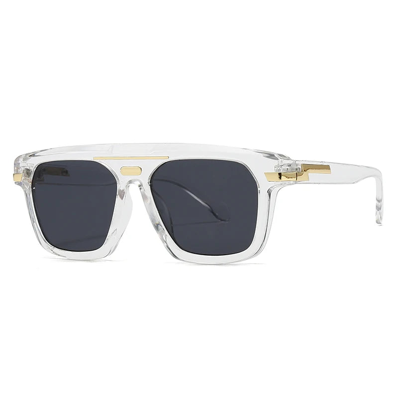 European and American New Cross-Border Exclusive Popular Modern Retro Large Frame Sunglasses Trendy Street Sunglasses Lh281
