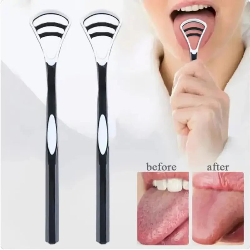 New Tongue Scraper, Tongue Coating Cleaner, Tongue Scraper To Eliminate Bad Breath, Thick And White Tongues Coating, Oral Care