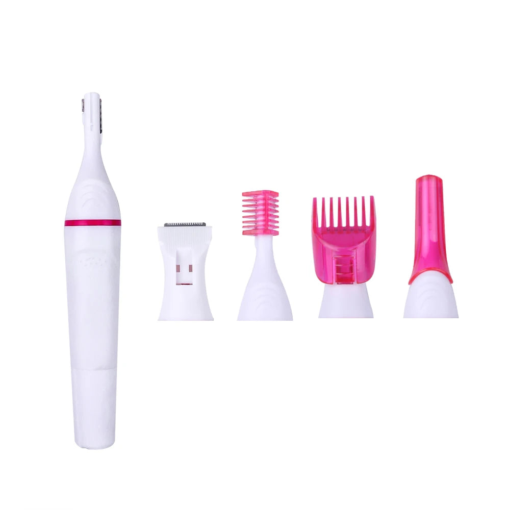Electric Epilator 5 In 1 Shaving Machine Shaver For Sensitive Areas Bikinis Hair Remover Home Appliance Hair Trimmer For Women