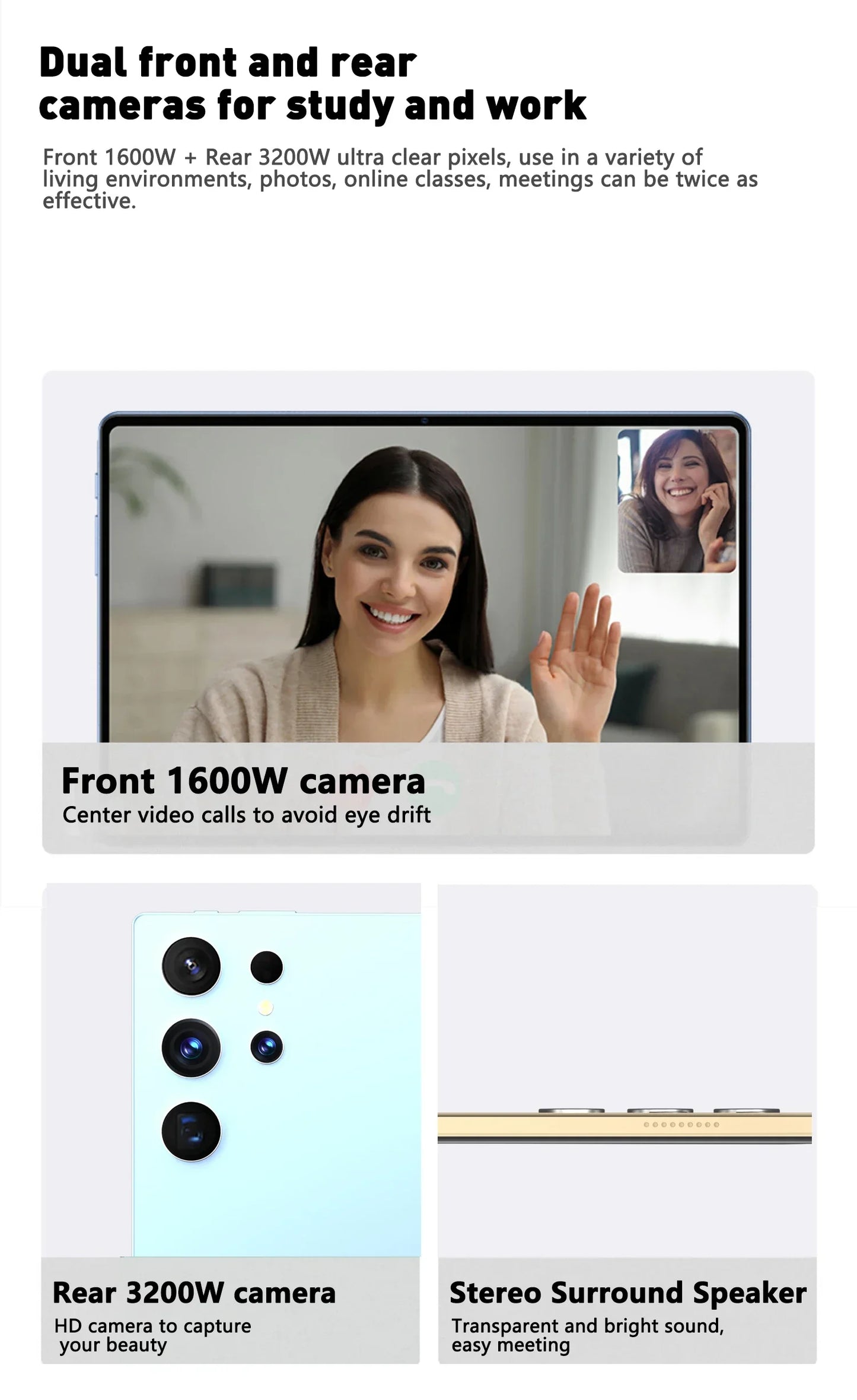New S25 Pro Tablet 10.1 inch 16GB+1024GB Android 14 Snapdragon 8gen2 Global 10000mah 5G Dual SIM WIFI HD Full Screen Tablets PC