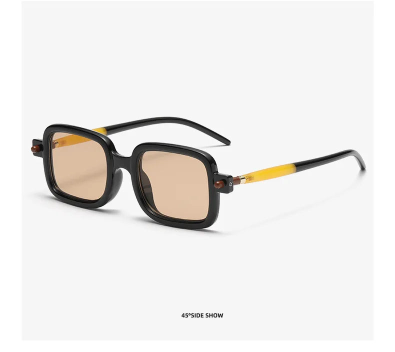 UVLAIK Myopia Optical Glasses Frame Men Women Retro Square Sunglasses Fashion Anti Blue Light Computer Goggles Eyglasses