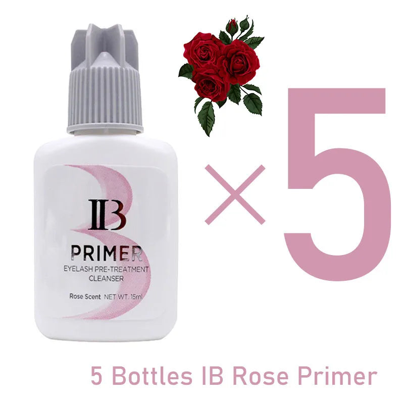 5 Bottles IBeauty Eyelash Primer Super Bonder 15ml False Eyelashes Extension Maximize Your Eyelashes Retention Makeup Tools