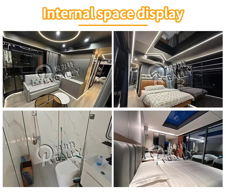Prefabricated Space Capsule House Container Houses Customized Luxury Capsule Hotel  Tiny Houses