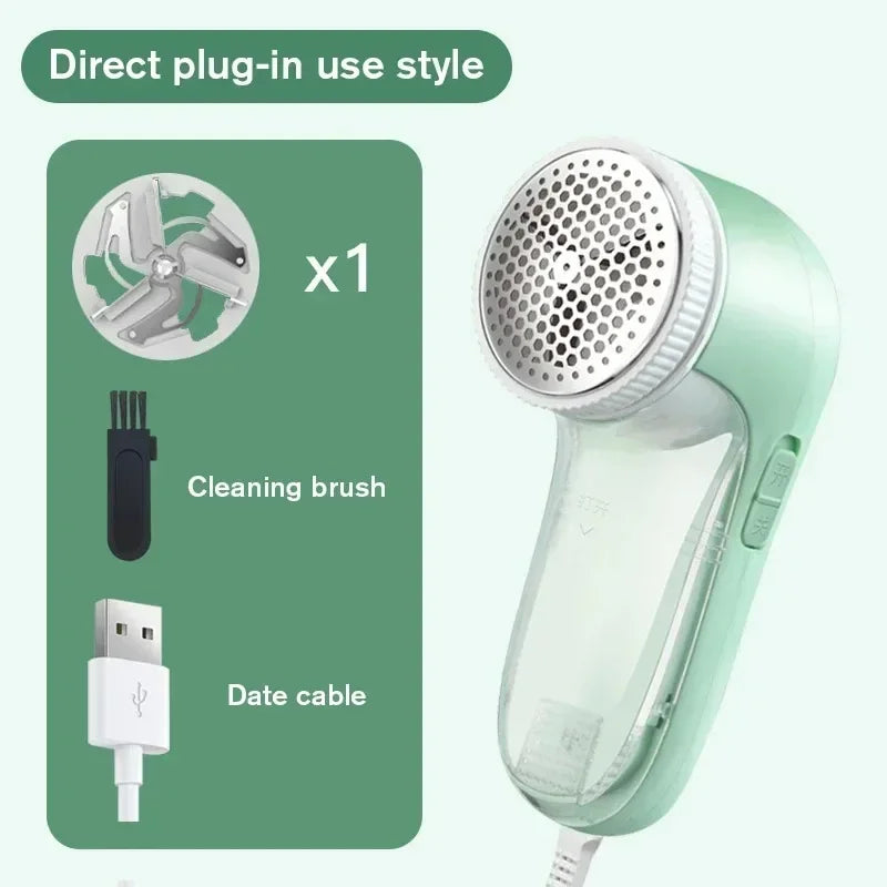 Pet Hair Remover, Electric Lint Remover for Clothes, Fast & Reusable, Portable Fur Removal Brush for Cat Dog, Home Travel Use