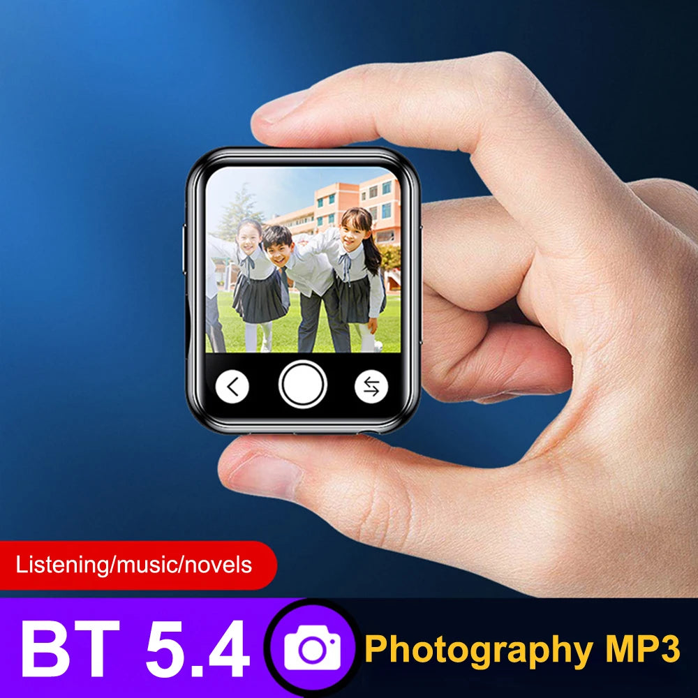 MP3 Music Player with Bluetooth High Resolution Walkman MP4 Full Touch Screen Built-in Speaker Video Playe FM/E-book плееры