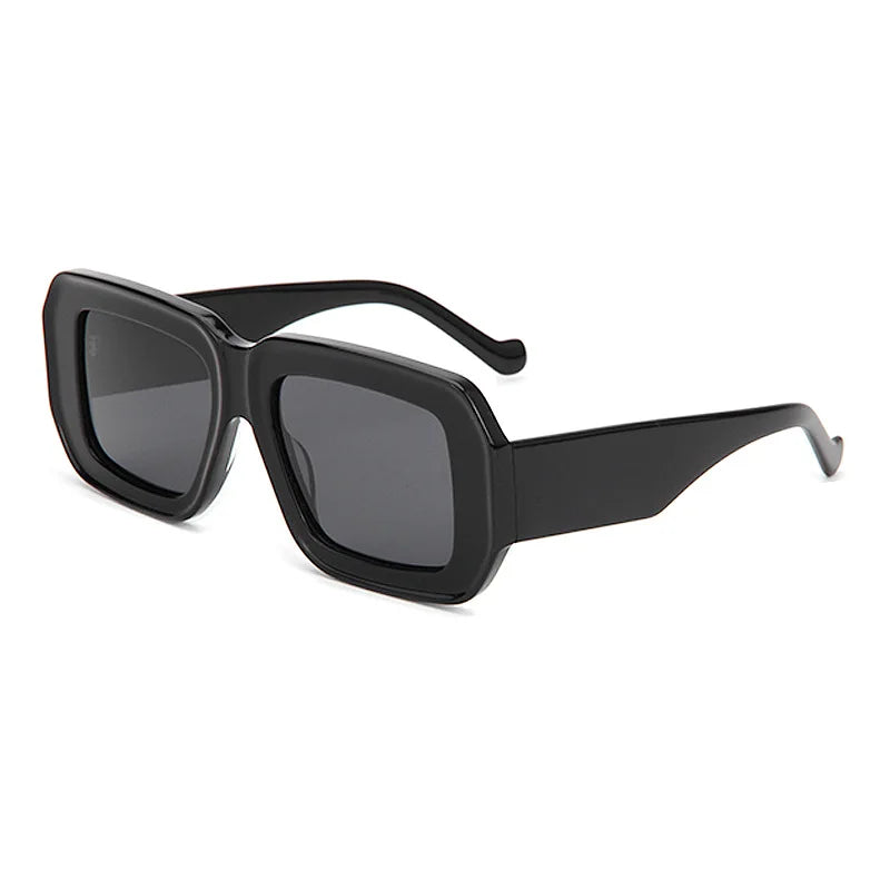 Fashion Brand Designer Sunglasses for Women Acetate Square Sun Glasses Large Frame Outdoor Travel Protection Men UV400 Eyewear