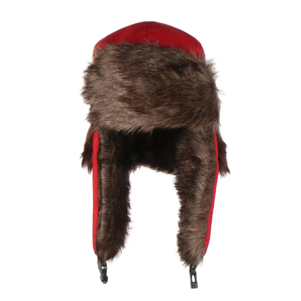 Warm Trapper Earflap Winter Cap Russian Ushanka Ski Hat Winter Hats