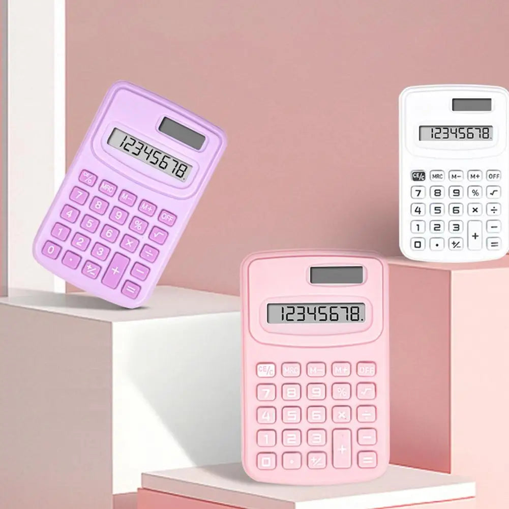Portable Small Calculator Large LCD Display Calculator Standard Function Calculator For Home Basic Desktop Office