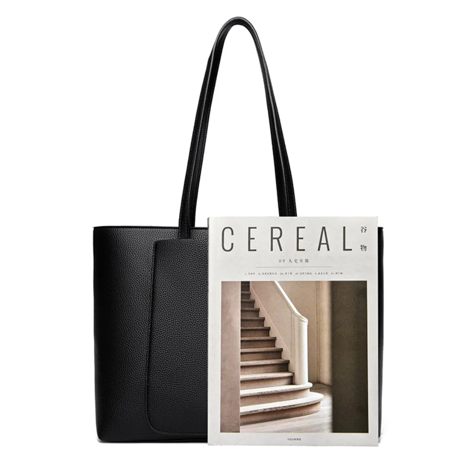 Large Capacity Women Shoulder Tote Bag Pu Leather Hand Bags for Women 2025 Designer Daily commuting Handbags HIgh Quality Sac